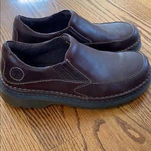 DR. MARTENS ORSON PLAIN TOE LEATHER LOAFERS